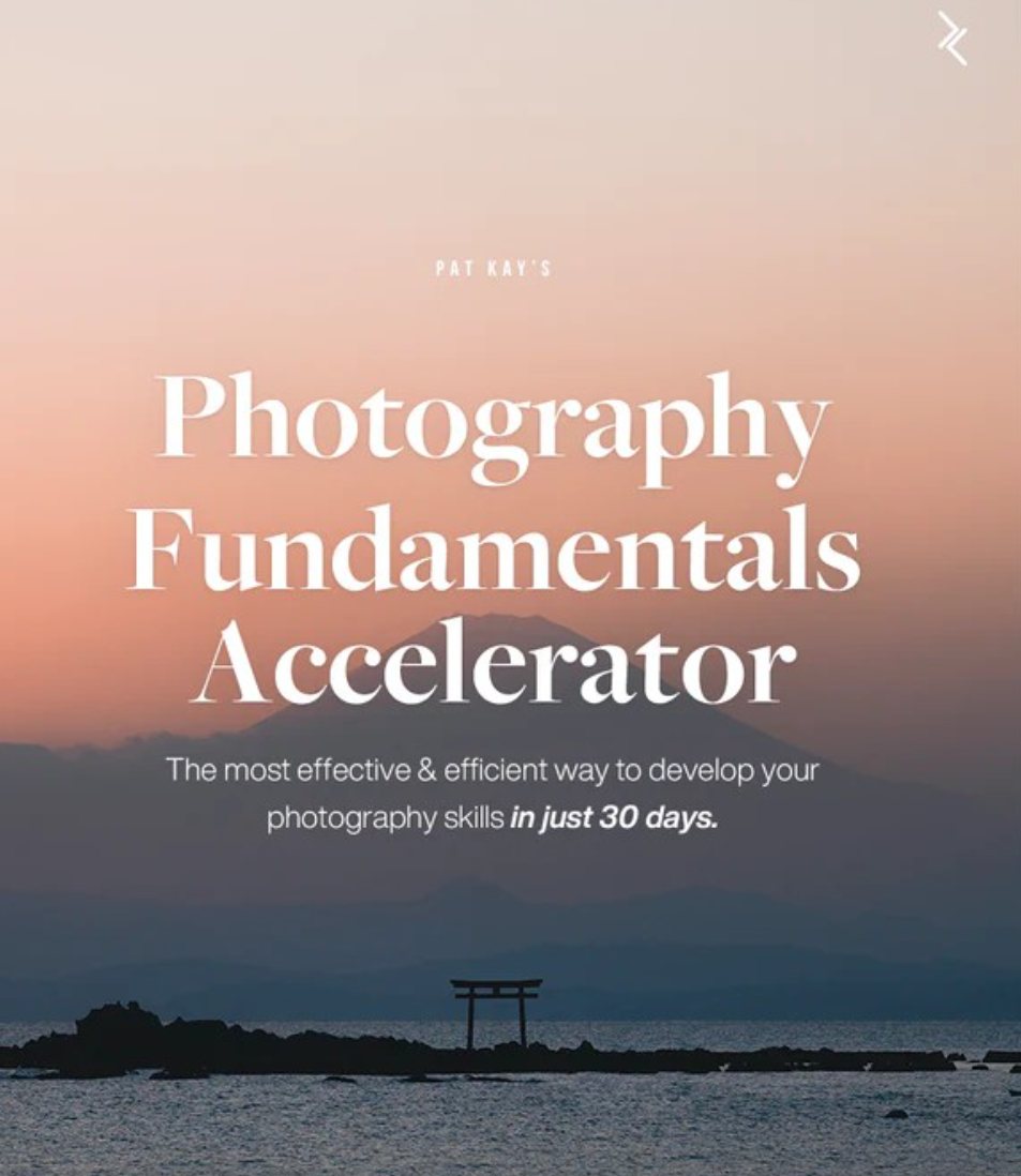 图片[1]摄影摄像-剪辑后期-编剧导演课程摄影师Pat Kay – 30天摄影基础知识加速器教程-中英字幕摄影摄像-剪辑后期-编剧导演课程影视课程众筹