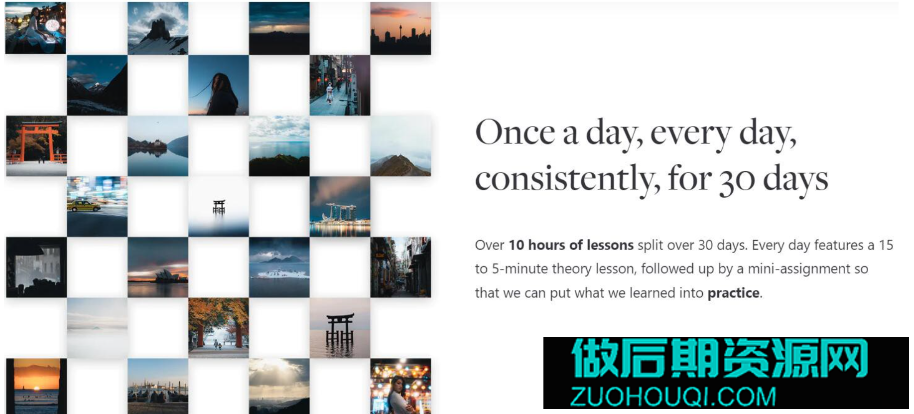 摄影师Pat Kay – 30天摄影基础知识加速器教程_2(图2) 摄影师Pat Kay – 30天摄影基础知识加速器教程-中英字幕