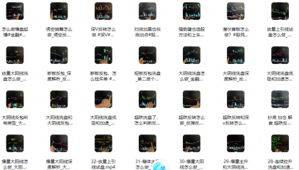 作手老严 股票操盘视频2025 2026